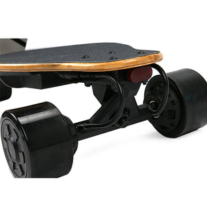 A1 US warehouse stock glass fiber 217000 lithium battery 10S2P 600W*2 wheel hub motor New electric skateboard