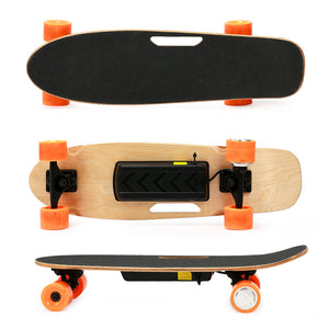 fashion small electric skateboards 350w hub motor with remote