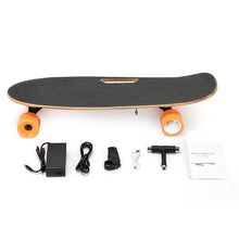 Load image into Gallery viewer, fashion small electric skateboards 350w hub motor with remote