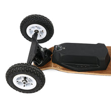 Load image into Gallery viewer, Best all terrain electric skateboard with faster speed and gradeability