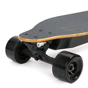 A1 US warehouse stock glass fiber 217000 lithium battery 10S2P 600W*2 wheel hub motor New electric skateboard