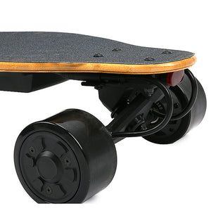 A1 US warehouse stock glass fiber 217000 lithium battery 10S2P 600W*2 wheel hub motor New electric skateboard