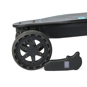 ANZO-A1 Pro off-road Wheels Hub Motor Electric Skateboard Max Power 1000W*2 Rubber Sleeve Replaceable