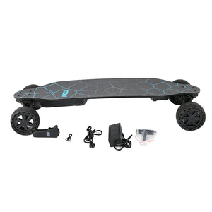 ANZO-A1 Pro off-road Wheels Hub Motor Electric Skateboard Max Power 1000W*2 Rubber Sleeve Replaceable